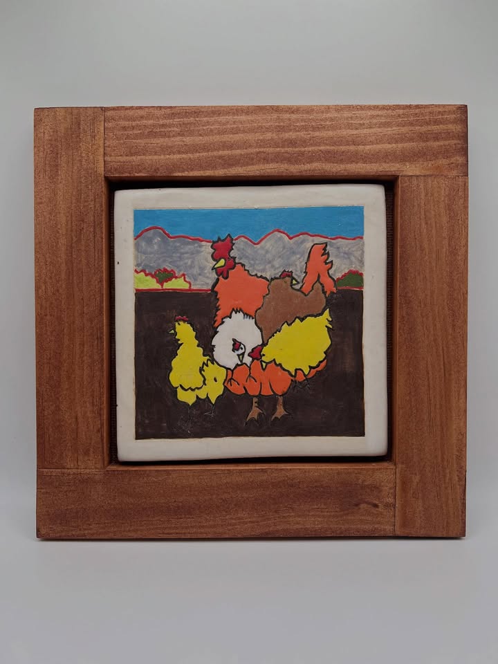 Chickens and Rooster