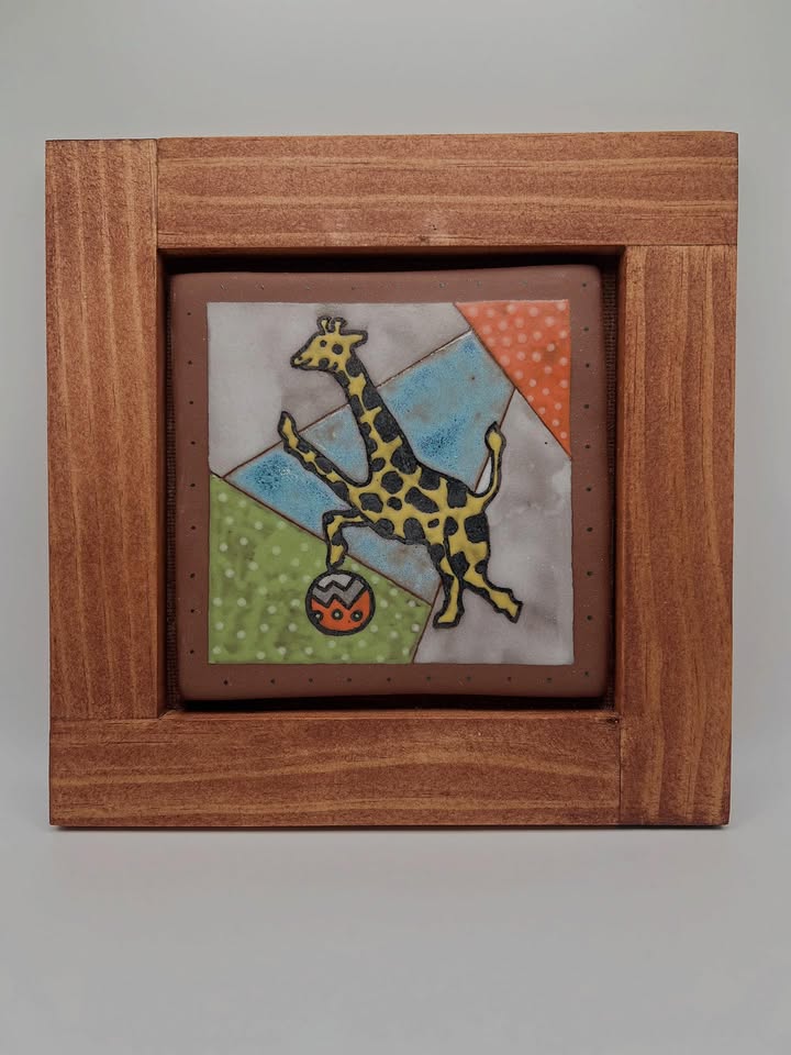 Giraffe tile