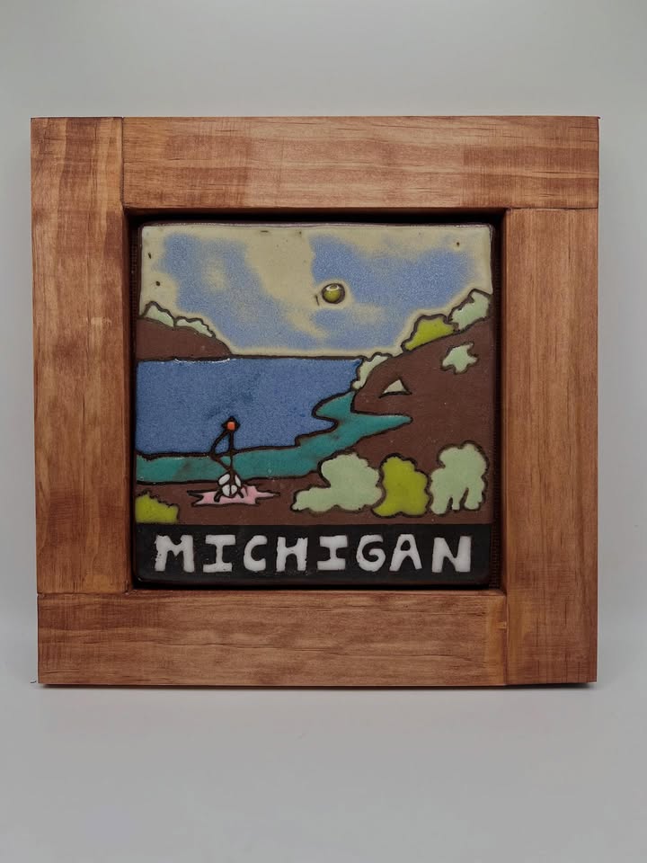 Lake Michigan tile