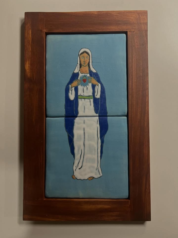 Mary tile