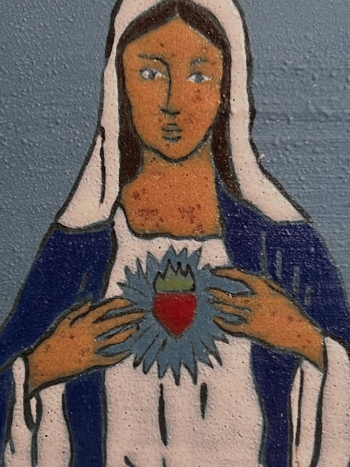 Mary tile